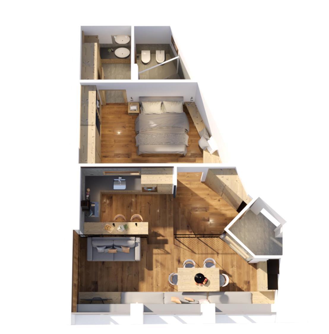 イゾラッチャCasa Luciaアパートメント エクステリア 写真